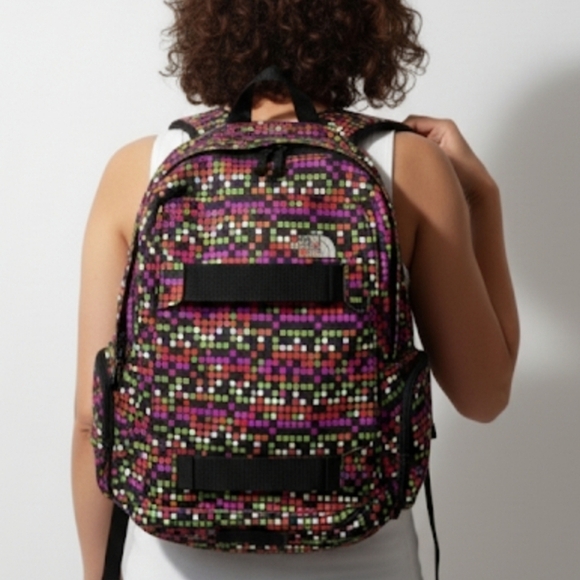 The North Face Limited Edition Backpack Rainbow Abstract main image 11